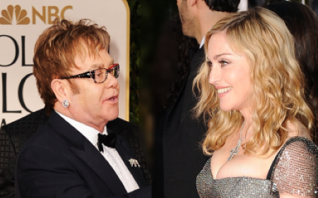 Elton John accused Madonna for being nasty.