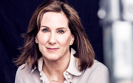 Kathleen Kennedy is the head of Lucasfilm which makes Star Wars movies.