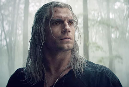 The fantastical elements of Geralt was present in the Netflix series.