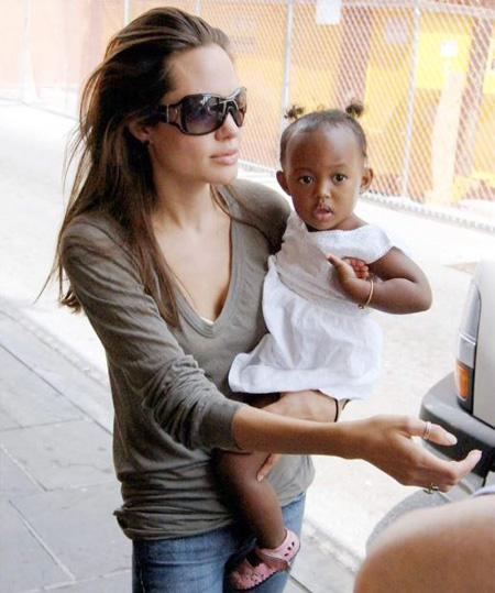 Zahara Marley Jolie-Pitt was adopted in 2005 from Ethiopia.