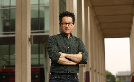 J.J. Abrams talked about the moment when the trailer clip of C3PO was filmed.