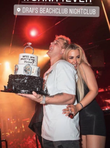 Jake Paul surprisingly proposes to Tana Mongeau. 