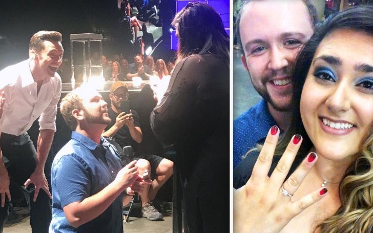 Hugh Jackman Comes To The Aid Of A Man Proposing His Girlfriend