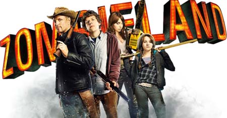 The poster for Zombieland movie.