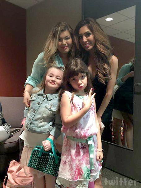 Farrah Abraham sends Amber Portwood words of comfort amidst her custody battle.