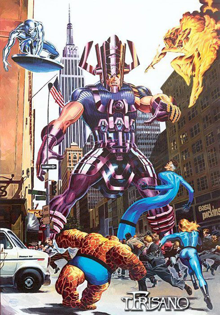 Galactus vs Fantastic Four