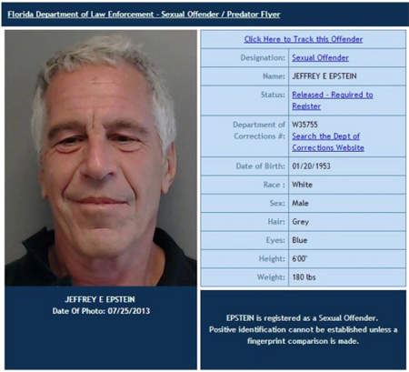 Jeffrey Epstein.