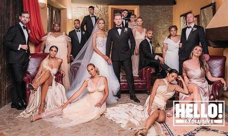 The wedding dress design worn by Leona Lewis is still available for sale