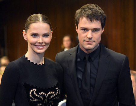 Lisa Boyarskaya and Danila Kozlovsky together at an event