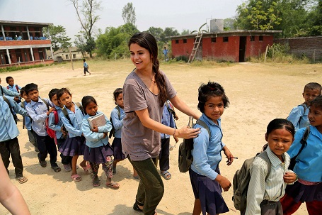 Selena Gomez has traveled across the world for humanitarian work on behalf of UNICEF.