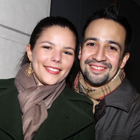 Lin-Manuel Miranda and Vanessa Nadal