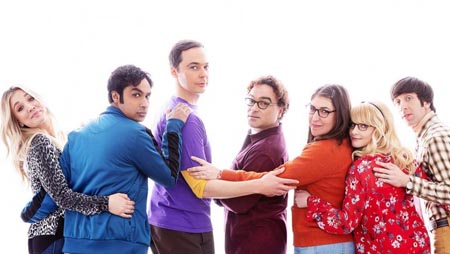 The cast of The Big Bang Theory