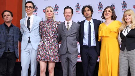 The cast of The Big Bang Theory