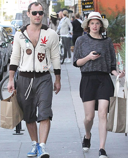 Jude Law and Ruth Wilson