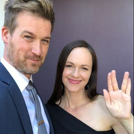 Kenneth and Susan at the Stark Trek Discovery premiere