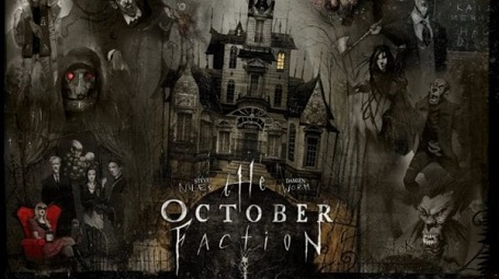 The cover of the book 'October Faction'.