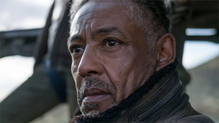 Giancarlo Esposito is The Mandalorian.