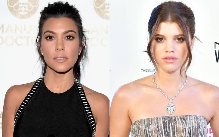 Oops! Sofia Richie Unfollowed Kourtney Kardashian on Instagram