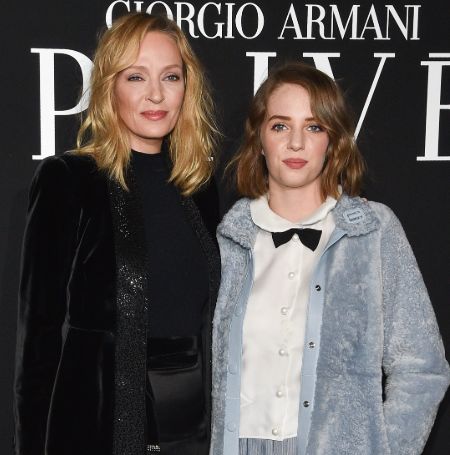 The actress Uma Thurman is the mother of starlet Maya Hawke.