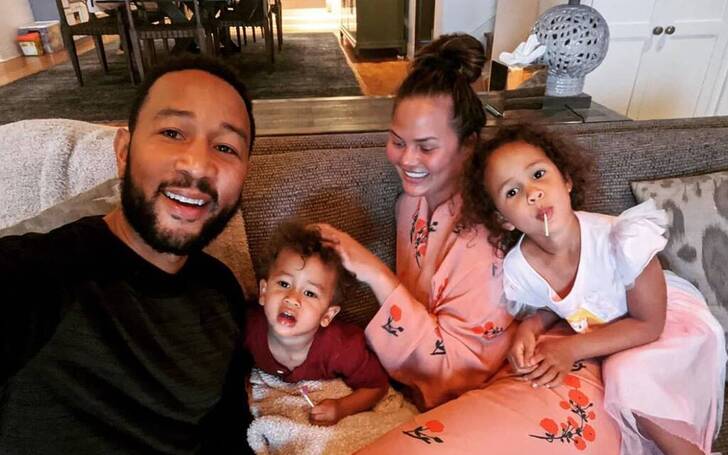 John Legend Shares an Adorable Quarantine Video Alongside His Family