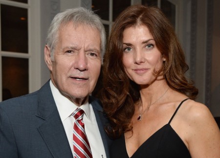 Alex Trebek and his wife Jean Currivan