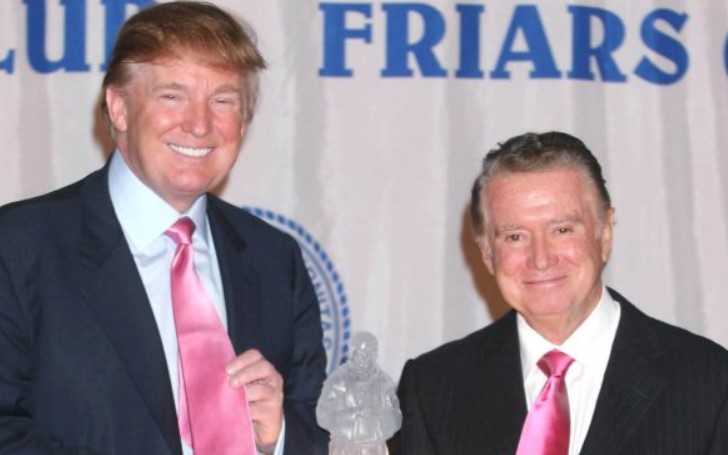 Donald Trump Pays Tribute to Late TV Host Regis Philbin