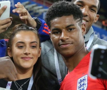 Marcus rashford girlfriend in 2020.