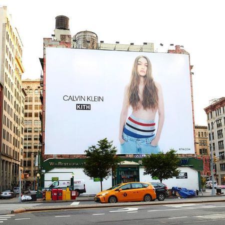 Calvin Klein x Kith Advertisement Featuring Gigi Hadid