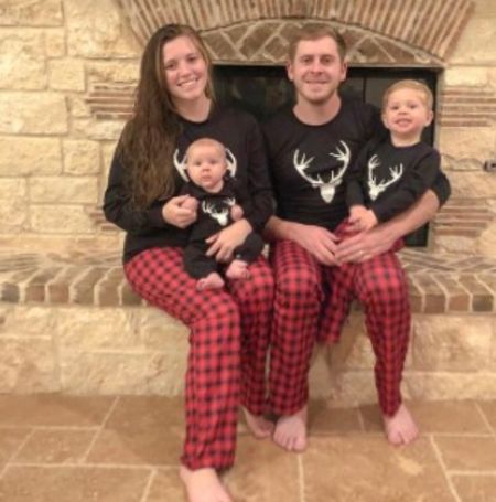 Joy-Anna Duggar with her husband Austin Forsyth and their two children.