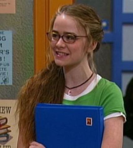 Morgan York as Saint Sarah in "Hannah Montana."