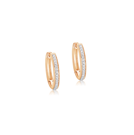 Gabriela Diamond Hoop Earrings