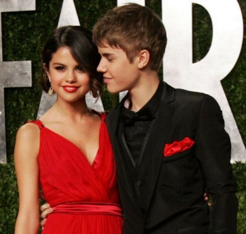 Justin Bieber and Selena Gomez