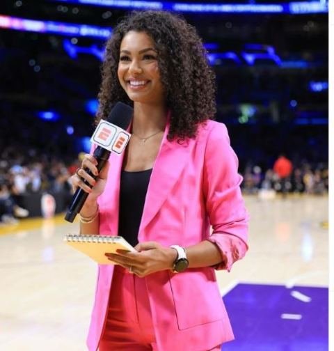 Malika Andrews became first woman to host NBA