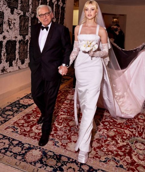 Nicola Peltz and Nelson Peltz