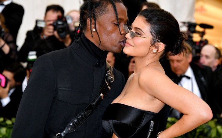 Kylie Jenner Spotted Wearing a Giant Engagement Ring at the Super Bowl; Is She Engaged To Travis Scott?