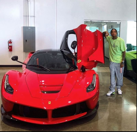 Tyga Getting  Sued  For $128 k Of Broken Leases on Ferrari and Rolls Royce.