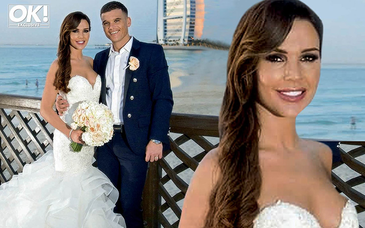 Danielle Lloyd's First Wedding Look 