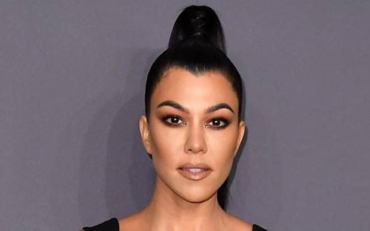 Reality Star Kourtney Kardashian Gave Fans Tease of Her Latest Project 'Poosh' Wearing Nothing But Towel