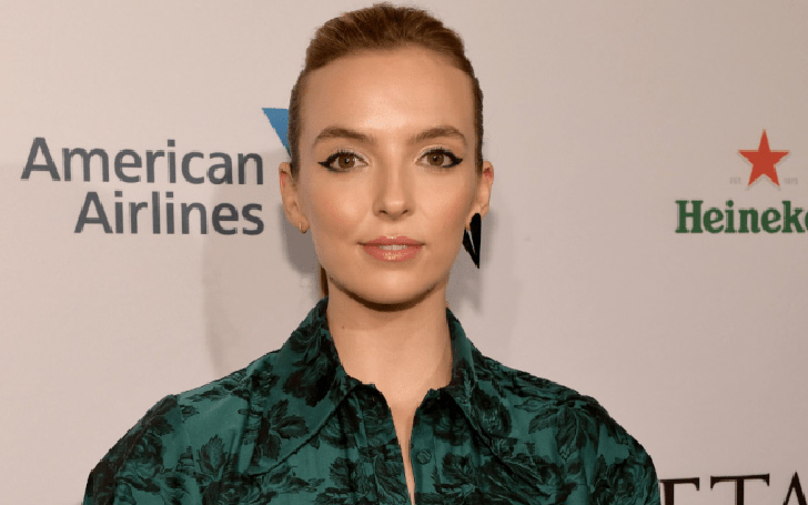 Jodie Comer Wows In Sexy Velvet Jumpsuit 