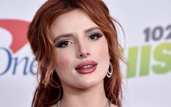 Bella Thorne Flaunted Her Figure In Slinky Black Bikini