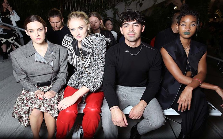 Check Out Sophie Turner, Emma Stone & More Stars In Black & White At Louis Vuitton Cruise Show