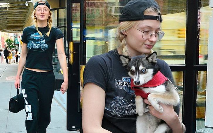 Newlywed Sophie Turner Jonas Spotted Cradling Waldo While Hitting The Manhattan Streets On Saturday